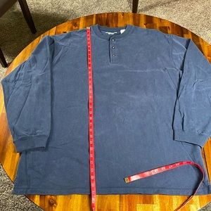 Men’s St. John’s Bay Sueded Henley